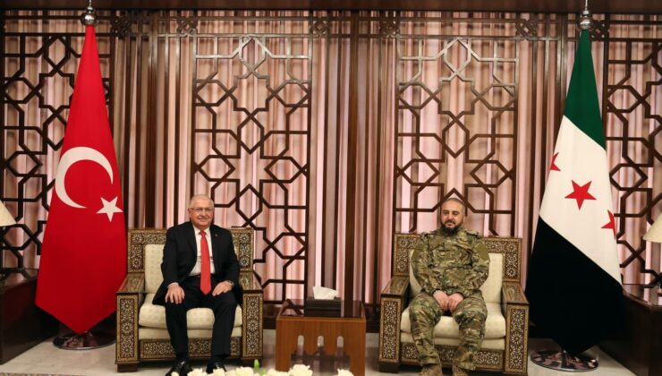 Bakan Güler Şam’da: Suriye Savunma Bakanı ile Kritik Görüşme